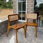 Kursi Cafe Rotan Minimalis Kursi Makan Kayu Jati Jepara