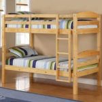 Ranjang Susun Abel Twin Kayu Jati