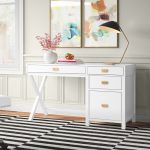 Dextro Meja Komputer 1/2 Biro Kayu Jati Minimalis