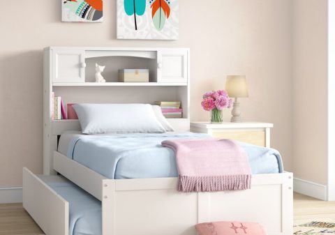 Qirena Tempat Tidur Anak Sorong 2 Susun Minimalis