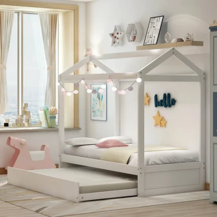 Skadina Tempat Tidur Anak Kanopi Minimalis Modern