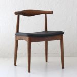 Kursi Cafe Minimalis Elbow – Dibuat dari Kayu Jati Pilihan