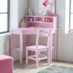 Velina Meja Belajar Anak Minimalis Pink Modern