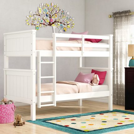 Bundora Ranjang Tingkat Minimalis Putih