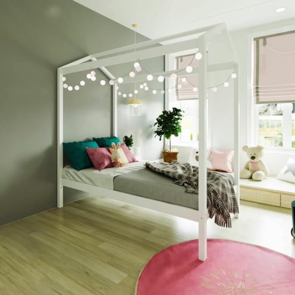 Brionne Tempat Tidur Anak Kanopi Minimalis Modern