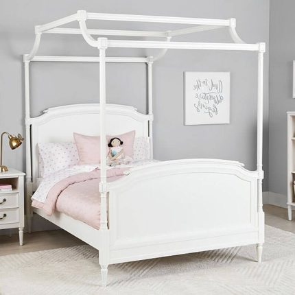 Novessa Tempat Tidur Anak Kanopi Putih Terbaru