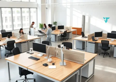 Ukuran Standar Meja Kantor untuk Kantor Modern - Lunarsol Furniture