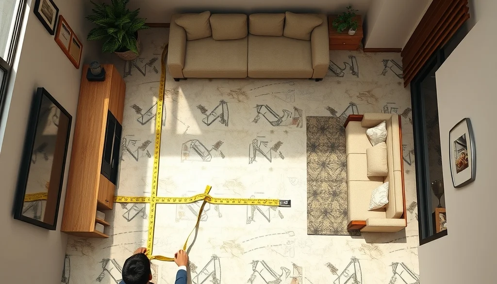 Pengukuran ruang dan alur berjalan sebelum memilih furniture rumah type 36