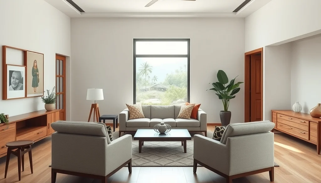 menata sofa dan kursi