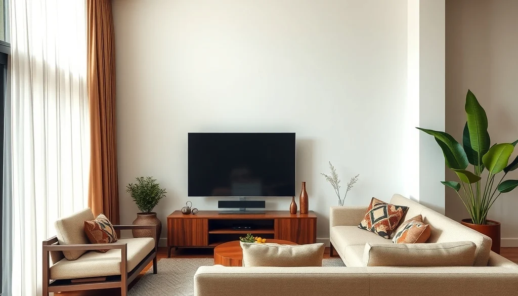 tinggi rak TV ideal